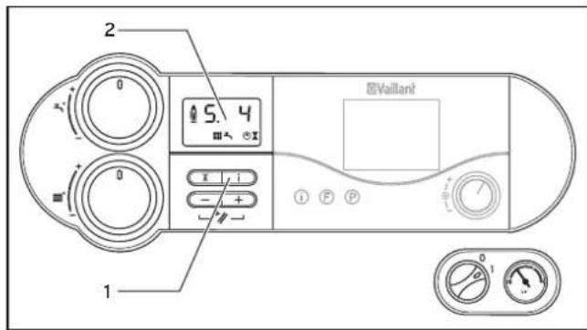 VAILLANT EcoCOMPACT VSC FR 2462C 170 - Voyants d'etat - 1