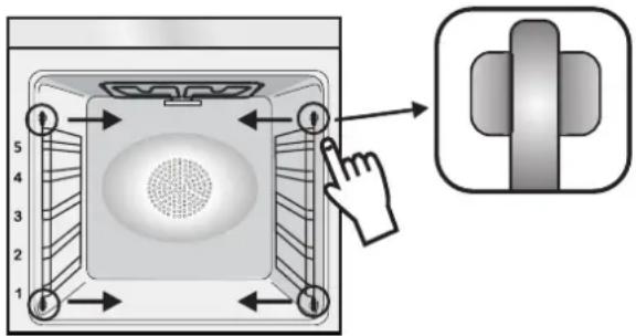 HOOVER HOAP65VX - RIMOZIONE E PULIZIA DELLE GRIGLIE - 1