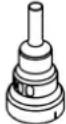 MAKITA HG5012K - Attaching the Nozzle onto the Heating-element Tube 3 - 5