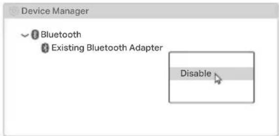 TP-LINK Archer T5E - Απενεργοποίηση του Bluetooth - 1