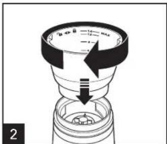 HAMILTON BEACH 80393 - Using the Coffee Grinder - 2