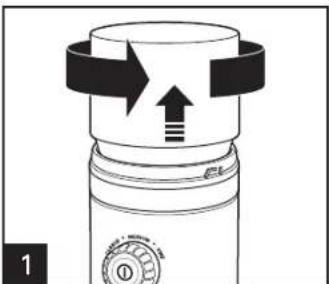 HAMILTON BEACH 80393 - Using the Coffee Grinder - 1