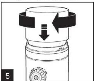 HAMILTON BEACH 80393 - Using the Coffee Grinder - 5