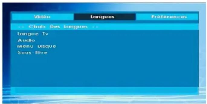 WINDSOR WDVX22LED12 - Configuration de la langue - 1