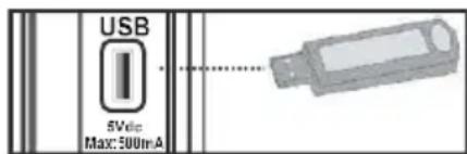WINDSOR WDVX22LED12 - AFFICHAGE LATERAL MEMOIRE USB - 1