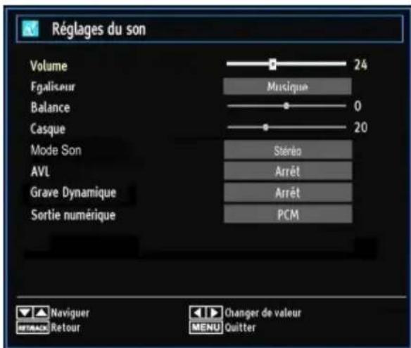 WINDSOR WDVX22LED12 - Confi guration des paramètres sonores - 1