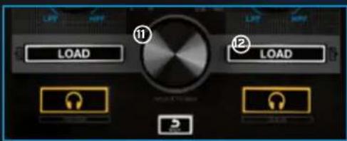 Reloop Mixtour - SECCION TRIGGER CUE &amp; TRANSPORT - 1