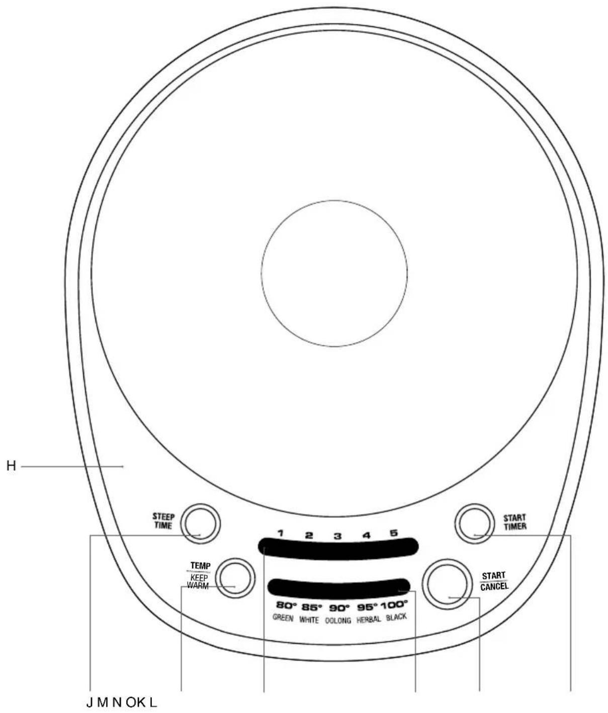 SAGE Smart Tea Infuser Compact STM500 - Components - 2