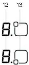 INVENTUM VKI5510ZWA - Bedieningspaneel - 1