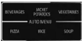 SHARP R260 - AUTO MENU-FUNCTIE - 1