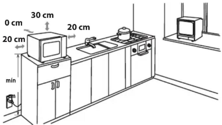 SHARP R260 - INSTALLACION - 1