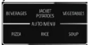 SHARP R260 - AUTOMENY-FUNKSJON - 1