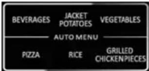 SHARP R260 - FUNCAO DO MENU AUTOMÁTICO - 2