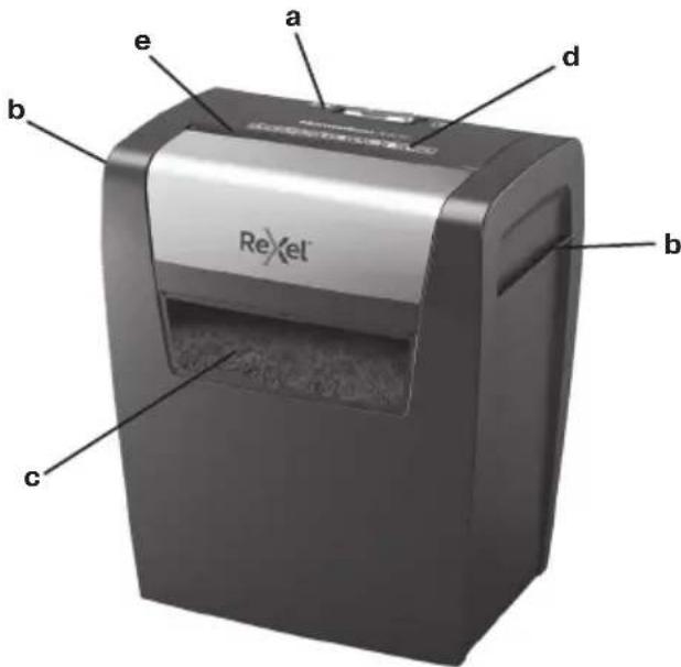 REXEL Momentum X308 - Cop kutusu dolu - 1