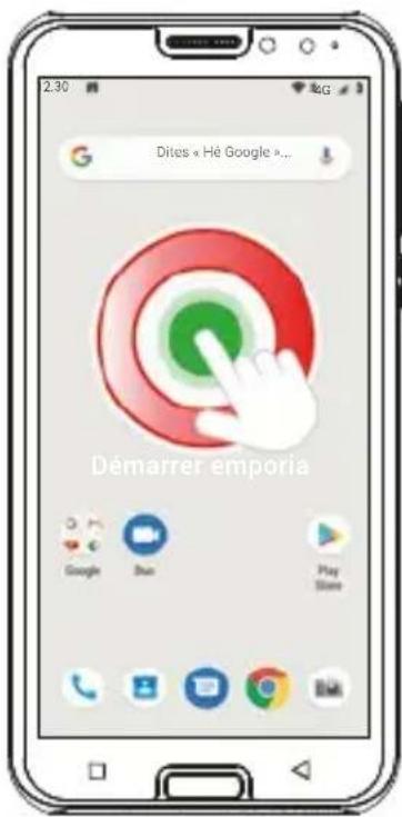 EMPORIA Smart.3 Mini - > Définir l'application emporiaAPP comme écran d'accueil - 1