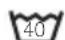 ASPES LA383 - Care label symbols - 2