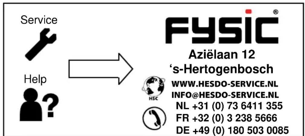 Fysic FH75 - CONDITIONS DE GARANTIE - 1