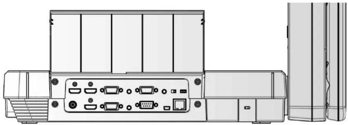 Elmo P100HD - Connector le câble vidéo - 1