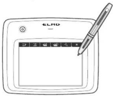 Elmo P100HD - - Sélectionner un bouton du menu - 1