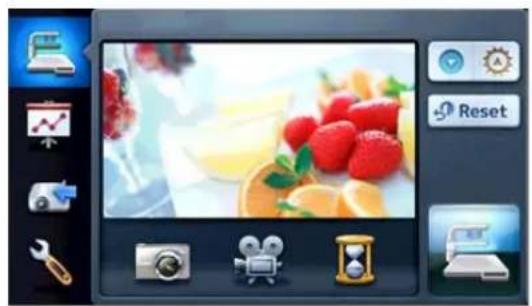 Elmo P100HD - ■ Fonctionnement de l'écran tactile - 3