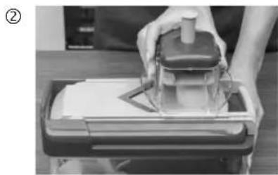 GENIUS Nicer Dicer Fusion - Use of Handy Hopper - 3