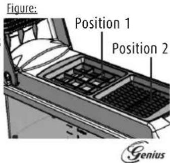 GENIUS Nicer Dicer Fusion - Grilles ayant 2 différentes surfaces de découvert - 1