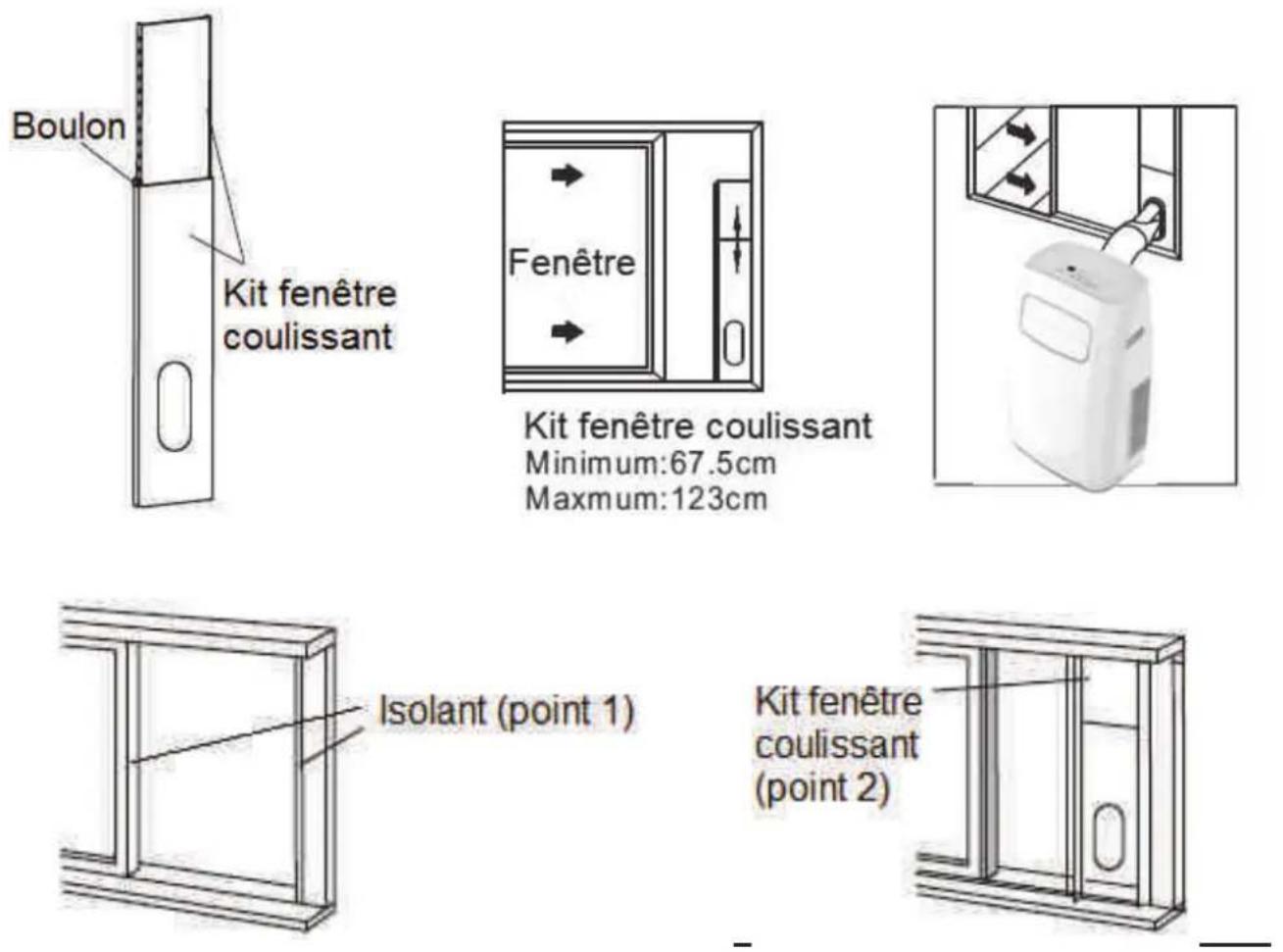 HTW PFC12P11WF - CONSEIL D'INSTALLATION DE VOTRE CLIMATISEUR: - 6