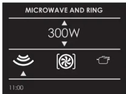 HOOVER HMG450B - Microwave + Ring Function - 3