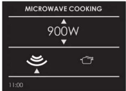 HOOVER HMG450B - Funcao microondas - 2
