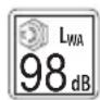 Grizzly EHS 58052 - Symbols on the device - 9