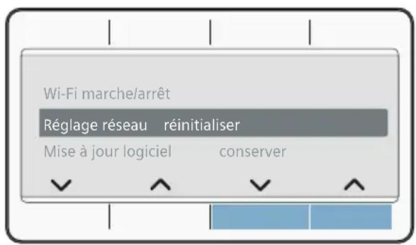 SIEMENS iQ800 WT7HXE90CH - Réinitialisation des paramètres réseau - 1