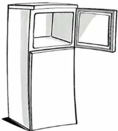 HOTPOINT HTM 1721 V - A FAGYASZTÔTER LEOLVASZTÁSA ES TISZTÍTÁSA - 1
