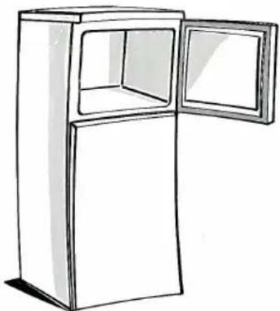 HOTPOINT HTM 1721 V - PA3MOPO3KA И YBOPKA MOPO3Ль"HОКAMEPbl - 1