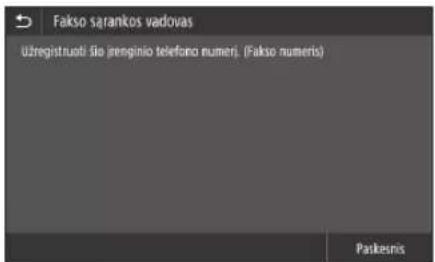 CANON iSENSYS MF449X - Prieš pradėdami konfigūravimą - 2
