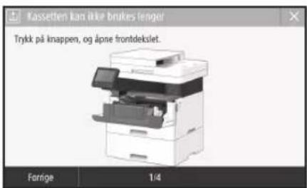 CANON iSENSYS MF449X - Skifte tonerkassett - 1