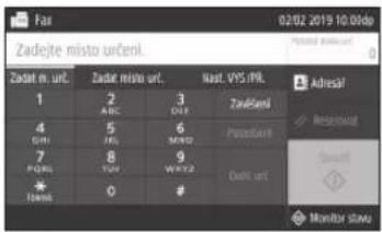 CANON iSENSYS MF449X - Užitečné funkce faxu - 2