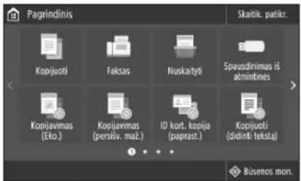 CANON iSENSYS MF449X - Prieš pradėdami konfigūravimą - 1