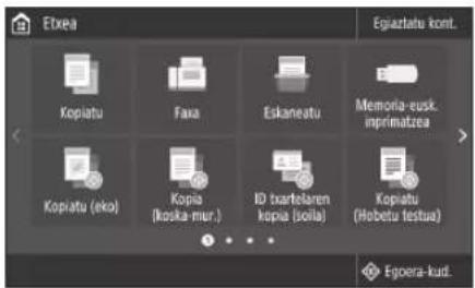 CANON iSENSYS MF449X - Konfigurazioa hasi aurretik - 1
