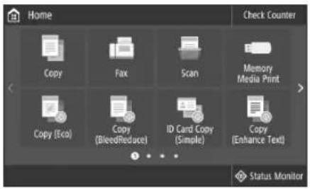 CANON iSENSYS MF449X - Before starting the configuration - 1