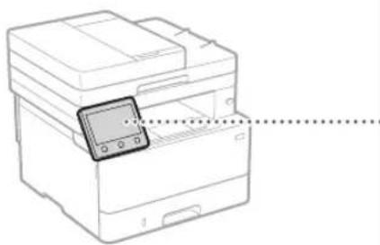 CANON iSENSYS MF449X - 'Εναρξη λειτουργίας από τον πίνακα λειτουργίας - 1