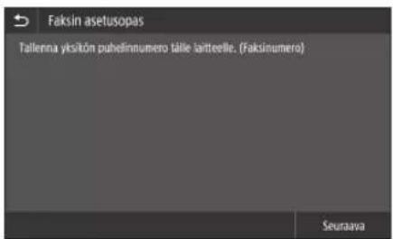 CANON iSENSYS MF449X - Ennen määrityksen aloittamista - 2