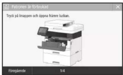 CANON iSENSYS MF449X - Byta tonerpatron - 1