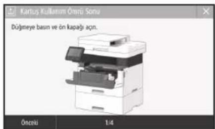 CANON iSENSYS MF449X - Toner Kartuşunu Değiştirme - 1