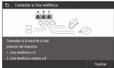 CANON iSENSYS MF449X - Abans d'iniciar la configuració - 4