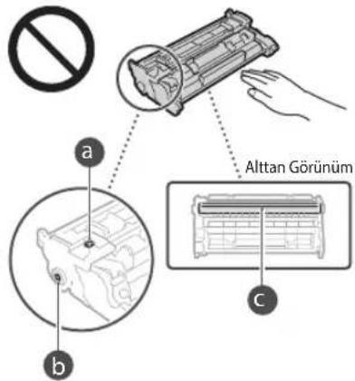 CANON iSENSYS MF449X - Toner kartuşunu tutma - 2