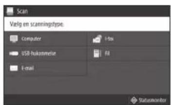 CANON iSENSYS MF449X - Sådan scannes fra en computer - 1