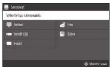 CANON iSENSYS MF449X - Skenovanie z počítača - 1