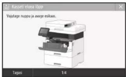 CANON iSENSYS MF449X - Toonerikasseti väljavahetamine - 1