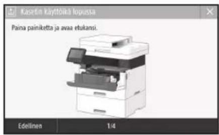 CANON iSENSYS MF449X - Väriainekasetin vaihto - 1