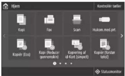 CANON iSENSYS MF449X - Før du starter konfigurationen - 1